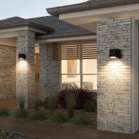 Lámpara de Pared Impermeable LED Exterior IP65 Luz de Jardín 5W 12W para Balcón Terraza y Patio con Iluminación Interior y Exterior - details 3