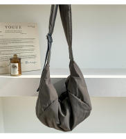Bolsa de nailon bola de masa bolsa de gran capacidad bolsa de alta gama casual bolsa de mensajero simple versátil bolso de hombro de las mujeres - details 35