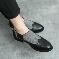 Mocasines Retro para Hombres Zapatos de Negocios Casuales Transpirables - details 2