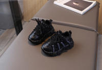Zapatos deportivos de otoño para niños, zapatos de bebé de moda para exteriores, zapatos de montaña para niñas, zapatos de cuero estilo papá. - details 4