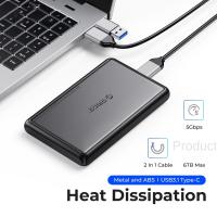 ORICO-carcasa externa para disco duro SATA a tipo C, carcasa de 2,5 pulgadas para SSD, HDD, PC y portátil - details 3