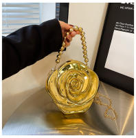 Cadena flor acrílico bolsos de las mujeres 2025 nuevos bolsos de hombro de nicho europeo y americano con cuentas cena portátil bolsos de las mujeres - details 14