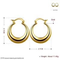 Pendientes de Oro Rosa Joyería de Plata para Mujeres Diseño de Pendientes de Moda en 3 Colores - details 8