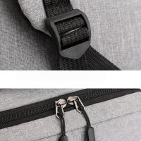 Nueva mochila de negocios, mochila recargable USB, mochila de viaje impermeable, mochila para computadora portátil. - details 14