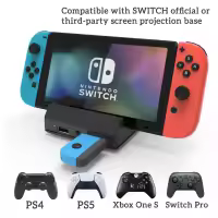 -Adaptador USB para juegos, receptor de Gamepad Bluetooth para PC, PS5, PS4, Xbox, One Handle, adaptador inalámbrico para Nintendo Switch Pro - details 8