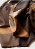 Manta de Jacquard a rayas y chal de Cachemira grueso y cálido, bufanda de lana de Mongolia Interior, serie de invierno de fábrica, 70x180cm - details 3