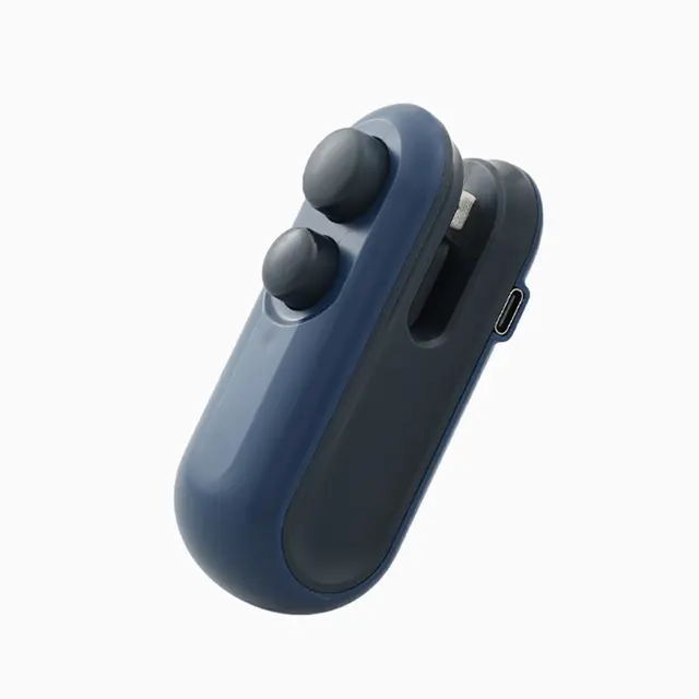 Mini máquina de sellado de bolsas de calor, sellador de paquetes de plástico, sellador de bolsas de Clip - 1