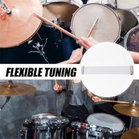 Snare Wire Snare Drum Strings Straps, accesorios de tambor Snare, 20 hebras de acero para tambores Snare, pieza de repuesto 13In - details 6