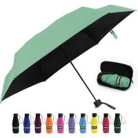 Paraguas Compacto y Ligero Diseño Mini para Viajes Parasol Portátil para Lluvia y Sol - details 67