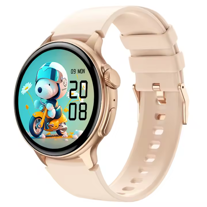2024 Sanlepus para hombres y mujeres, reloj inteligente acolchado de 1,43 pulgadas, llamadas Bluetooth, resistente al agua, más de 100 modos deportivos, frecuencia cardíaca/sangre - 1