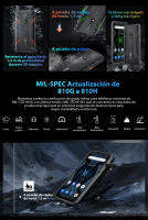 Blackview BV5200 Pro Teléfono Robusto Android12 con Pantalla Táctil de 6.08", Procesador Octa Core, Batería de 5180mAh, Reconocimiento Facial, Conector USB Tipo-C, Almacenamiento de 4GB 64GB - details 10