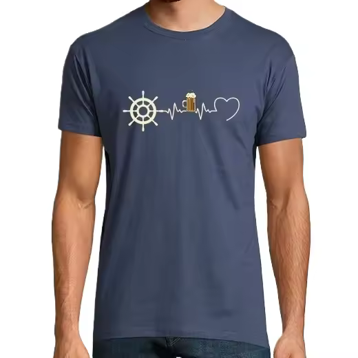 barco hombre humor marinero cerveza Camisetas CERVEZA,Pack Regalo Camiseta Personalizada - 1