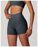 Pantalones Cortos de Yoga de Cintura Alta Nylon Transpirable y Secado Rápido - details 21