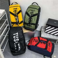 Mochila multifuncional de gran capacidad, mochila deportiva para gimnasio, viaje, bolso de lona impermeable con bolsillo para zapatos independiente - details 1