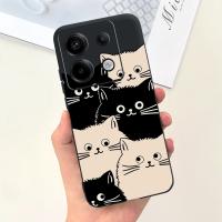 Funda de silicona TPU suave a prueba de golpes para Poco X6 Pro, carcasa trasera para Xiaomi Poco X6 Pro, Funda con estampado de gelatina a la moda - details 47