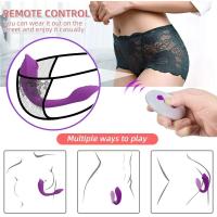 Vibrador de succión de Vagina portátil con Control remoto de 10 modos para mujer, succionador de clítoris y punto G, estimulador de clítoris y pezón, Juguetes sexuales orales - details 0
