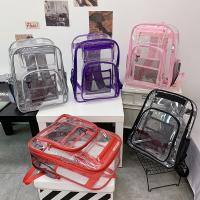 Mochila Cabina PVC Transparente 20L - Impermeable para Viajes y Gimnasio |   Diseño Moderno con Compartimento Seguro - details 5