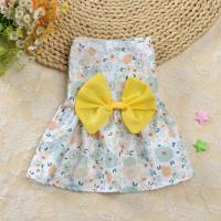 Elegante Vestido Estampado para Perros Estilo de Princesa Chihuahua Perfecto para Perros Pequeños y Medianos Traje de Boda para Perros - details 4