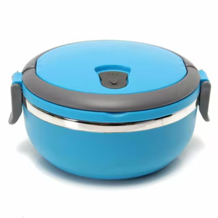 Fiambrera portátil de una o dos Capas, contenedor de Alimentación aislado al vacío de Maple inoxidable, a prueba de fugas - 1