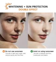 Crema Protector Solar SPF 50 Impermeable, Anti-sudor, Blanqueador, Hidratante para Cara y Cuerpo - details 7
