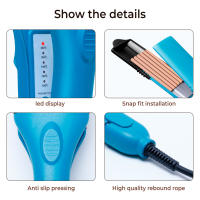 Artefacto de cabello liso rizado esponjoso 5 en 1, modelado multifuncional húmedo y seco, férula eléctrica, peluquero - details 10