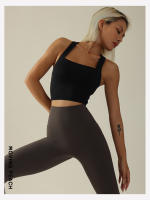 Camiseta sin mangas deportiva MOVING PEACH, sujetador transpirable, Top corto para correr, tirantes anchos para los hombros, espalda cruzada, Yoga, baile, uso diario, BVX - details 9