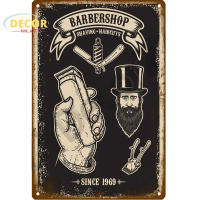 Cartel de estaño Vintage para barbería, carteles de pared de Metal, placa decorativa de cocina, accesorios de decoración de hierro - details 5