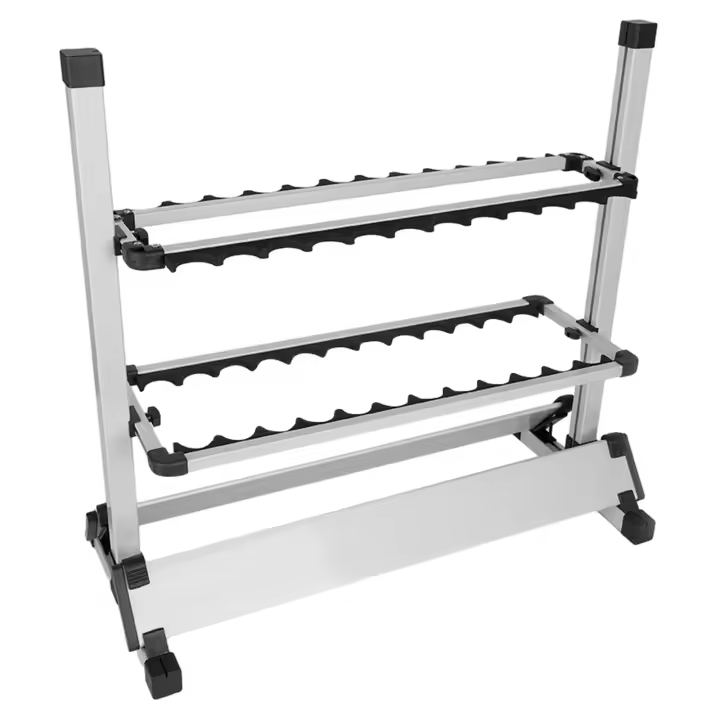 Soporte para cañas de pescar, 24 cañas, soporte para cañas de pescar, portacañas de pescar, soporte de aleación de aluminio - 1