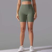 Yoga mujeres Fiess correr ciclismo transpirable deportes Leggings cintura alta verano entrenamiento gimnasio pantalones cortos - details 43