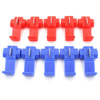 Conector de cable duradero para motocicleta, juego de abrazaderas de Material resistente, color azul y rojo, 10 piezas - details 7