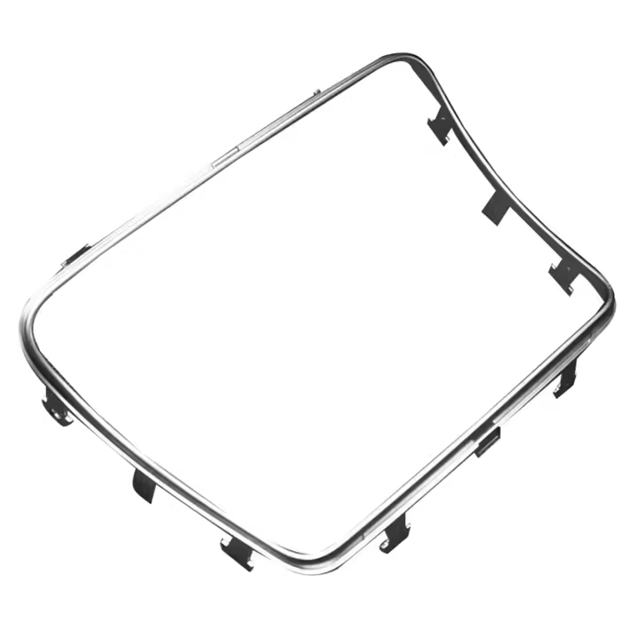 A 2056830900   Marco para vasos delantero de coche, embellecedor cromado para Mercedes Benz W205 C205 C253 2015-2021, tira embellecedora de caja de almacenamiento - 1