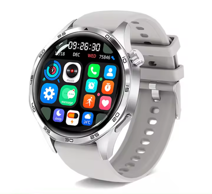 2025 nuevo GT5 Por smartwatch reloj para hombre 5 Por 1,53 pulgadas AMOLED pantalla de zafiro de alta definición tecla de dial llamada Bluetooth trayectoria GPS NFC + IP68 brújula de frecuencia cardíaca impermeable reconocimiento del sueño smartwatch - 1