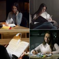 Luz de Lectura LED Portátil Recargable por USB Luz de Día Blanca Cálida Friiente Ajustable - details 3