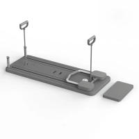 Tabla de Fitness Portátil 8 en 1: Equipo de Entrenamiento de Cuerpo Completo, Bloque de Yoga, Set de Yoga, Entrenador de Pilates, Equipo de Gimnasio en Casa, Altura Ajustable, Tarjeta de Fitness, Barra de Apoyo Plegable, Reemplazo de Gimnasio - details 0