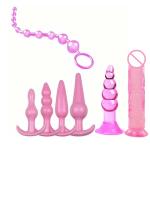 Consolador de tapón Anal para adultos, Juguetes sexuales de masturbación, tapón Vaginal, combinación de dilatador de cuentas para Gay - details 10