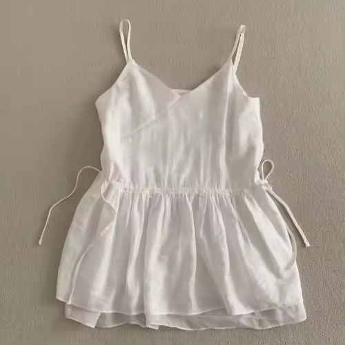 Elegante Vestido de Cintura con Cordón Moda Casual de Primavera para Mujeres - 1