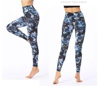 Nuevos Pantalones De Yoga Femeninos con Estampado Digital, Ajustados Para Deportes Al Aire Libre, Para Danza Y Fitness - details 3