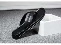 Novedad de verano, chanclas de PVC a la moda, zapatillas juveniles antideslizantes de Color sólido con Clip para la playa con punta abierta, zapatillas para hombre - details 13