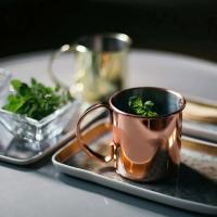 Moscow Mule PURE Tazas-Cyder-Shaped 100% Pure Solid 16 oz Tazas de cola Taza de cerveza de cobre - details 11