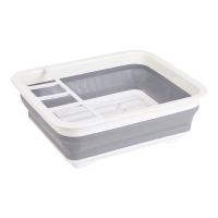 Estante de secado de platos plegable, estantes de almacenamiento, escurridor de platos portátil, campistas de cocina, remolque de viaje, ahorro de espacio - details 6