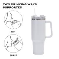 Taza de Viaje de 1182 ml 40oz con asa y Pajita, Termo para café frío y Caliente, Capacidad - details 4