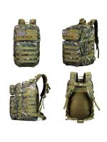 Mochila militar de camuflaje para exteriores, mochila táctica multifuncional de gran capacidad para montañismo, viajes y camping. - details 1
