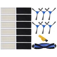 Kit de repuesto Compatible con Robovac 11S Robovac 30 30C Robovac 15C Robovac 12 accesorios, filtros de vacío laterales - details 1