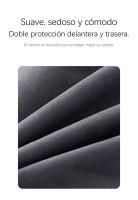 AJIUYU-Teclado mágico para iPad Air 11 M2 2024, Teclado magnético Air 6/5/4 Pro11 2018-2022, funda tipo Folio con retroiluminación inteligente - details 9