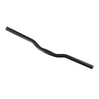 Manillar de bicicleta MTB de 25,4mm, negro, 520-540mm, fácil de instalar, proceso ultraligero 3D, aleación de aluminio, alta calidad, nuevo - details 13