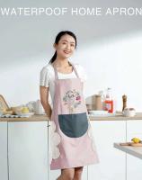 Cocina doméstica, limpieza a mano, a prueba de aceite, impermeable, para hombres y mujeres, cintura para adultos, monos de café a la moda, delantal para limpiar las manos - details 7