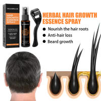 Polygonum Multiflorum Anti caída del cabello Spray de jengibre solución de cuidado de la línea del cabello grueso - details 3