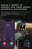 Reloj inteligente VD38 con Bluetooth, recordatorio de mensajes de llamada, Control remoto, interruptor de dial de cámara, múltiples modos deportivos, novedad de 2025 - details 5