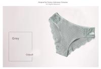 5 unids/set de bragas de algodón para mujer, bragas sexis de encaje, lencería acanalada de algodón, ropa interior calada femenina, calzoncillos de tiro bajo, M-2XL - details 15