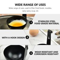 Utensilios de fácil uso, cuchara para hervir escalfada, soporte para hervir huevos, olla para huevos, estante para vaporizador - details 6